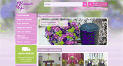 Desktop Screenshot of koszorukeszites.hu